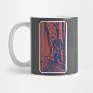 Yeti enters the city Mug